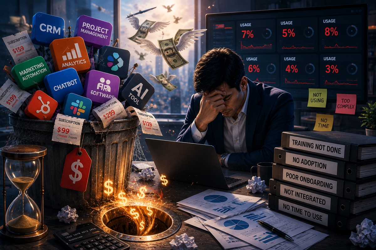 Why Most SMEs Waste Money on Software They Barely Use
